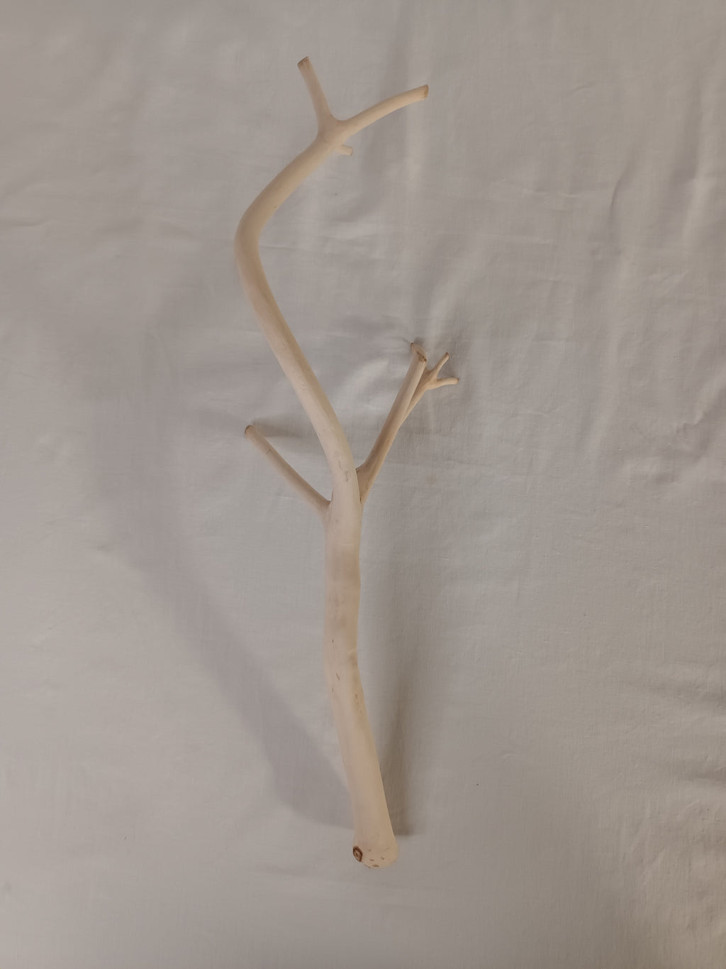 Handgeschliffener Holzast aus Weide – Naturdeko & DIY-Stab (ca. 45 cm)