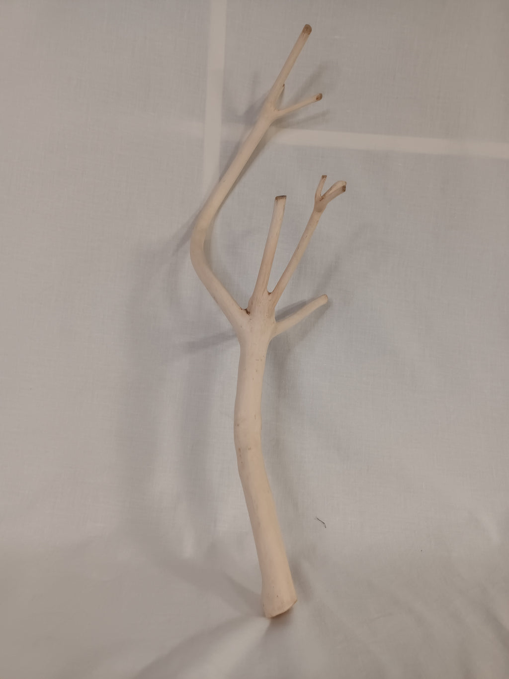 Handgeschliffener Holzast aus Weide – Naturdeko & DIY-Stab (ca. 45 cm)